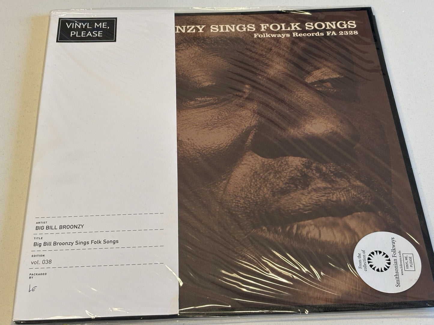 Big Bill Broonzy - Sings Folk Songs (VMP Classics AAA Vinyl Me Please Folkways)