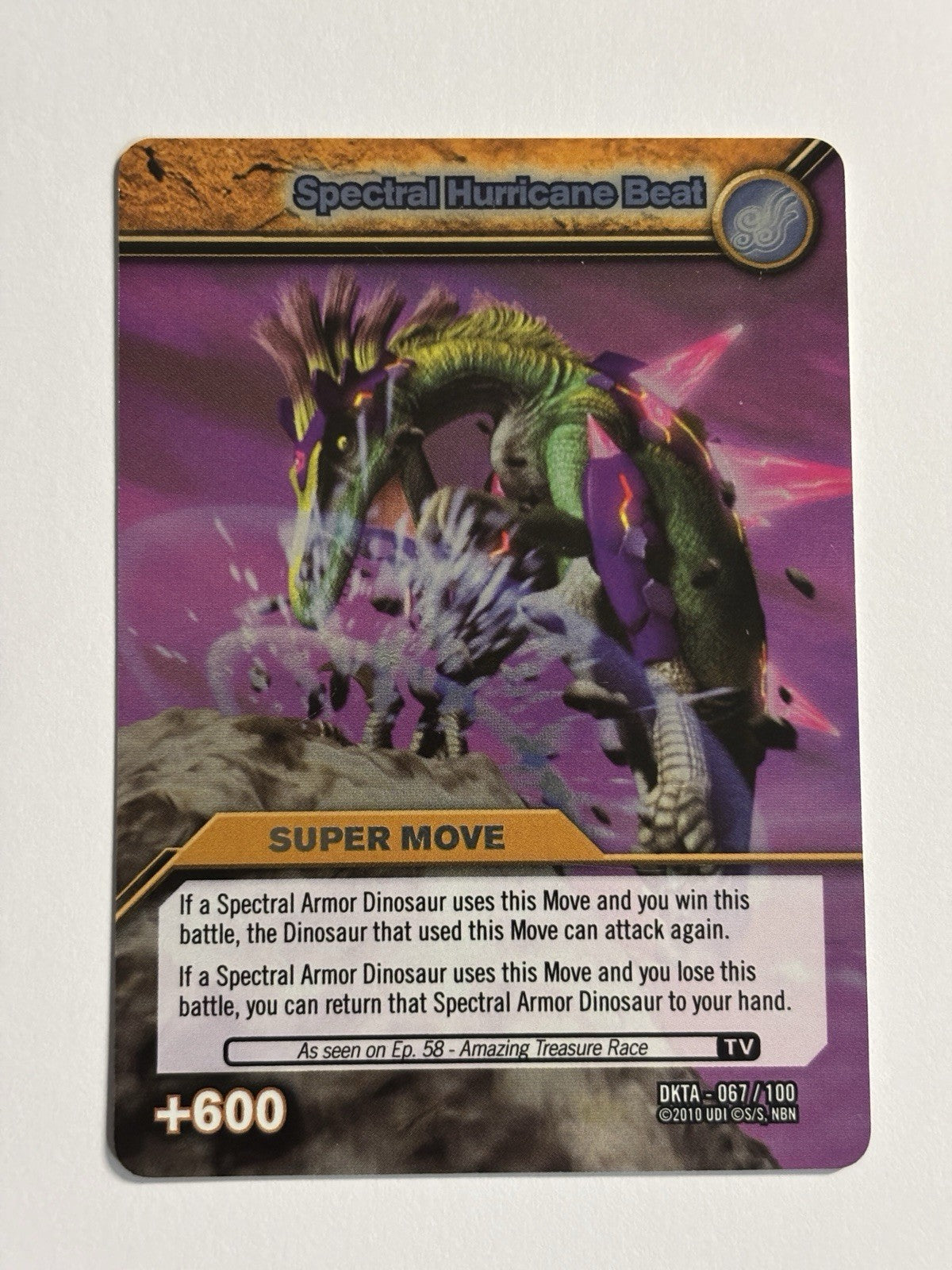 Dinosaur King DKTA 067/100 Spectral Hurricane Beat