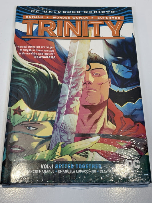 Trinity Vol. 1 Better Together Hardcover Brand New Sealed