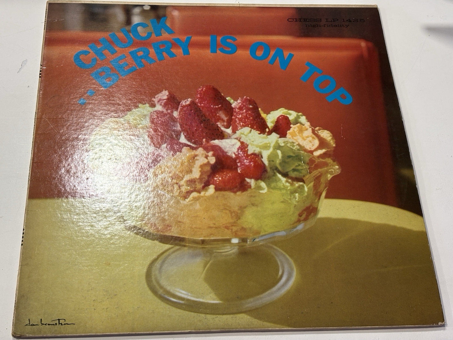 CHUCK BERRY ~ Berry Is On Top ~ 12” CHESS LP 1435 Mono Vinyl