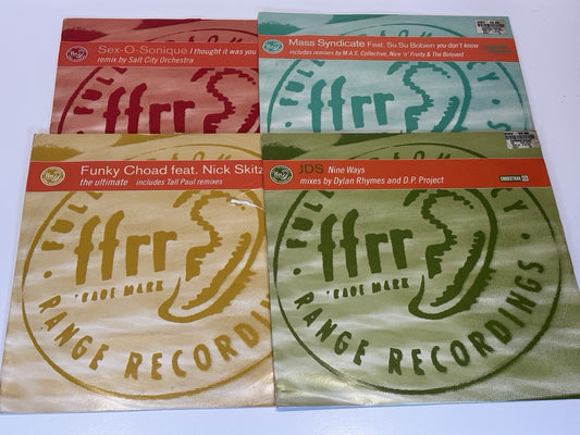 4x FFRR Vinyl 12" Singles Trance