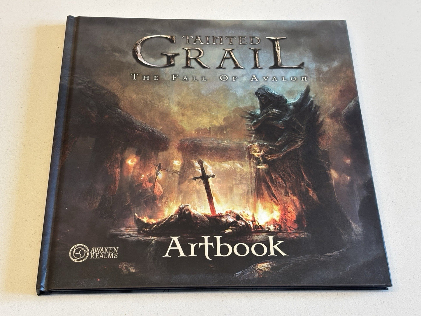 Tainted Grail The Fall of Avalon Art Book (2018) Awaken Realms Board Game Art