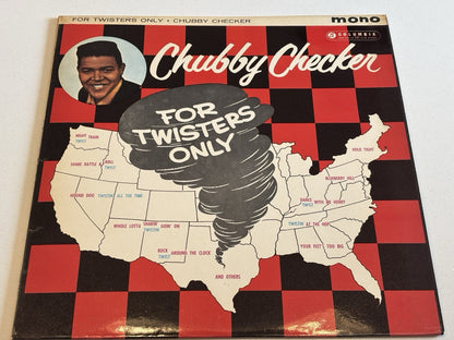 CHUBBY CHECKER "FOR TWISTERS ONLY" VINYL LP 1961 (MONO)