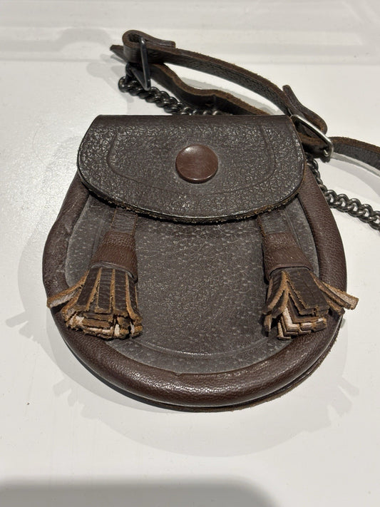 Childs Sporran Genuine Scottish Leather