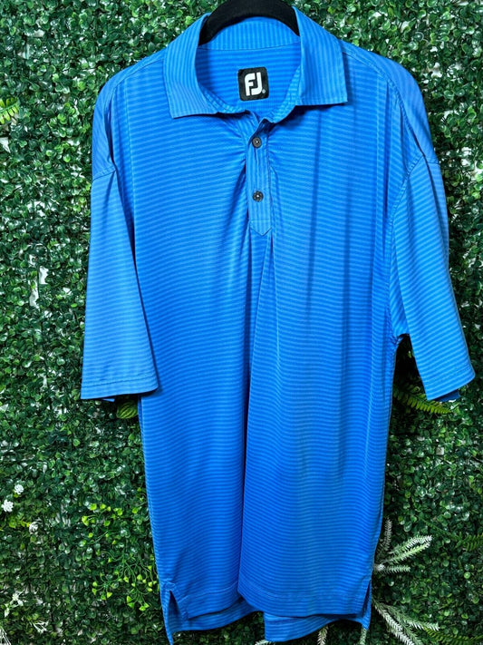 ☆☆SUPERB☆☆ Footjoy Blue Polo shirt - Medium