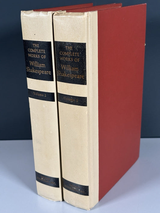 The Complete Works of William Shakespeare Volume 1 & 2 VINTAGE