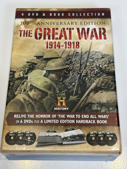 The Great War 1914-1918 100th Anniversary Edition Sealed DVD Box Set