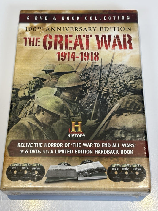 The Great War 1914-1918 100th Anniversary Edition Sealed DVD Box Set