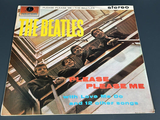 The Beatles. Please, Please Me Stereo Rare First Pressing Portugal