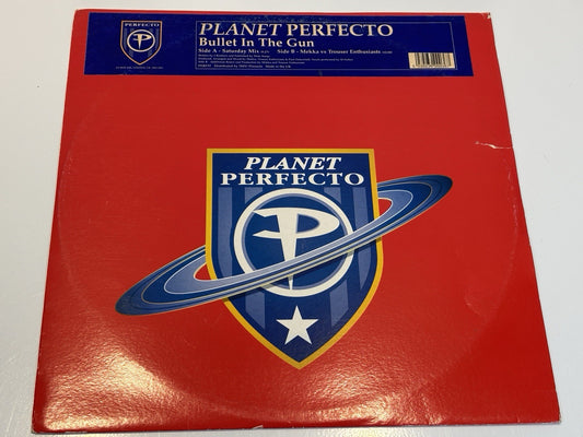 Planet Perfecto - Bullet In The Gun, 12", (Vinyl) RARE CLASSIC TRANCE OAKENFOLD