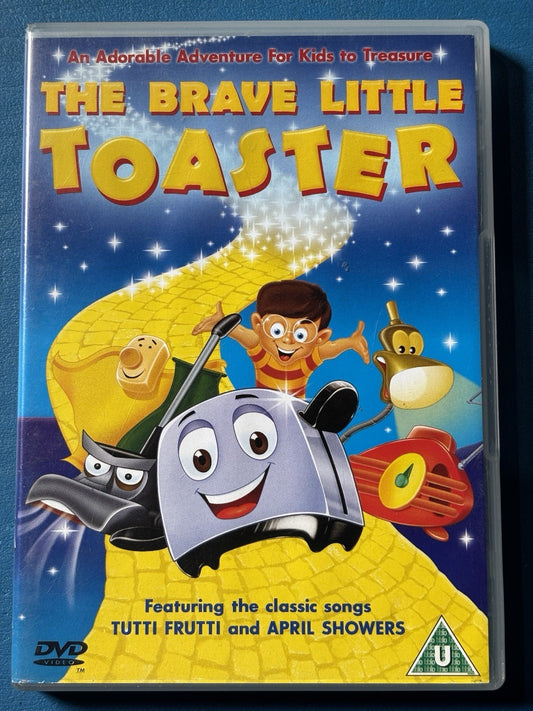 The Brave Little Toaster 1987 (Region 2 DVD, 2003)  - Rare