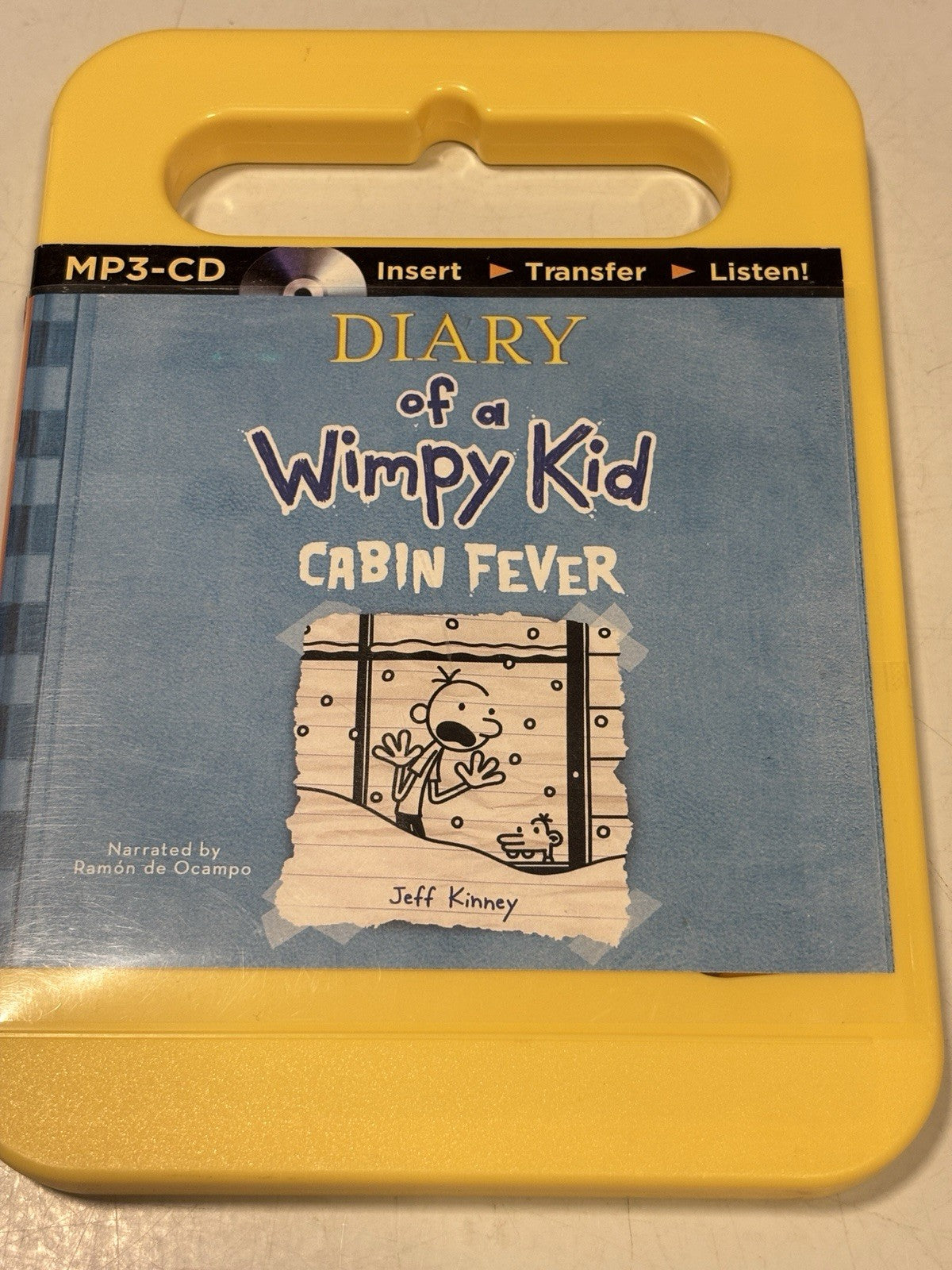 RARE Diary of a Wimpy Kid Cabin Fever Audio CD Boxed