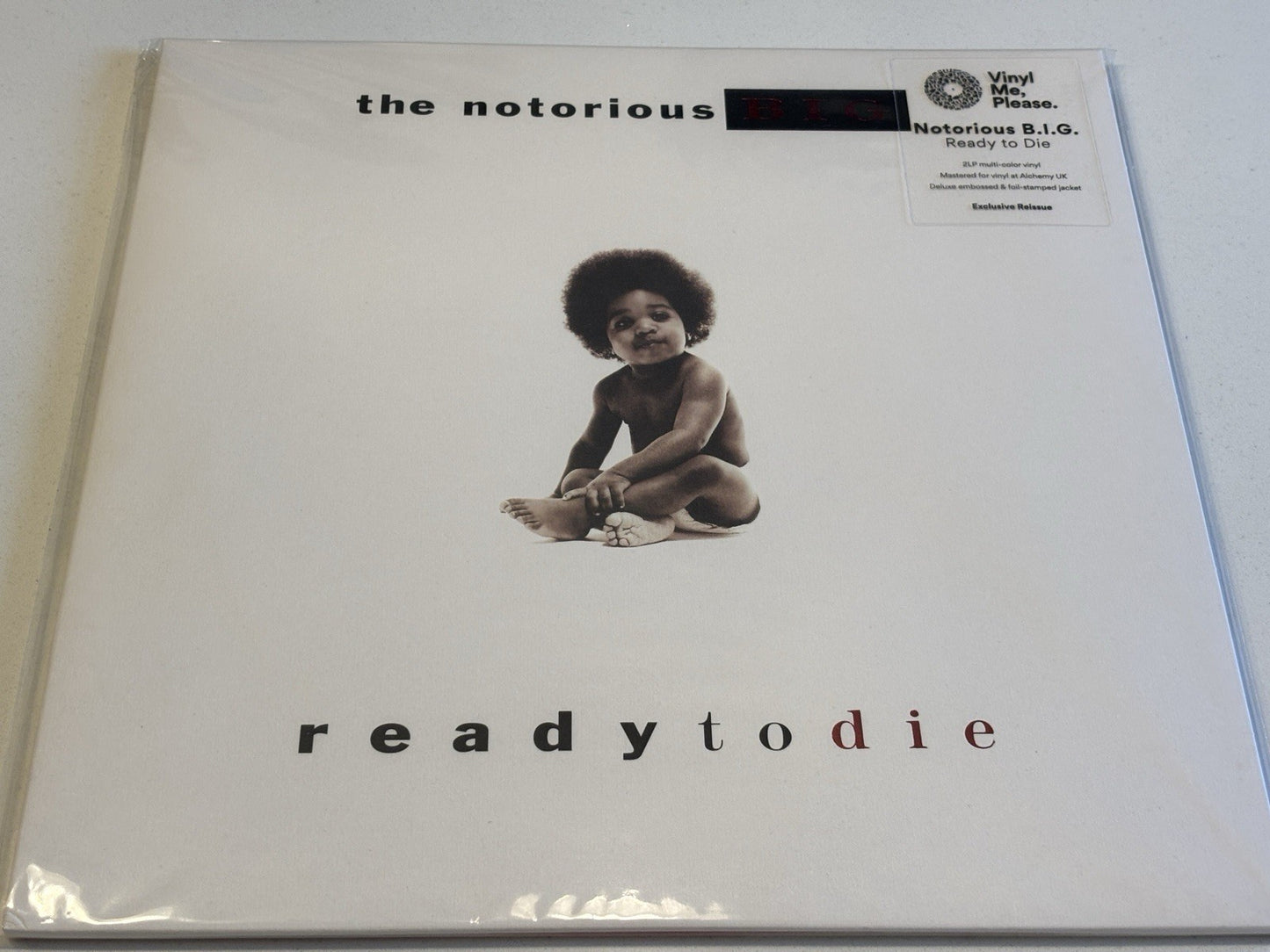 The Notorious B.I.G. - Ready To Die (VMP Red / White Splatter Vinyl me Please)