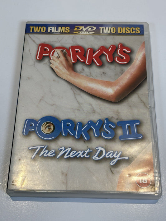 Porky's / Porky's II The Next Day 2 x DVD Set Two Films Two Discs Porkys