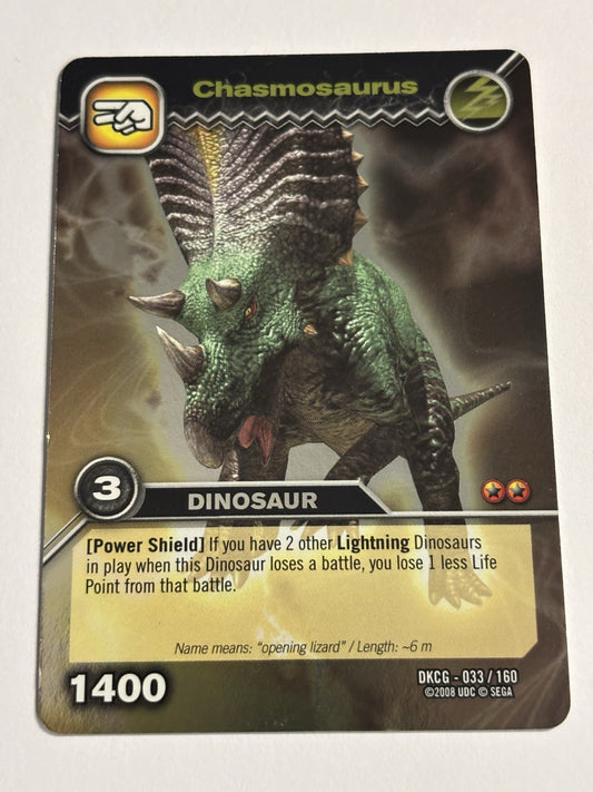 Dinosaur King TCG DKCG 033/160 Chasmosaurus