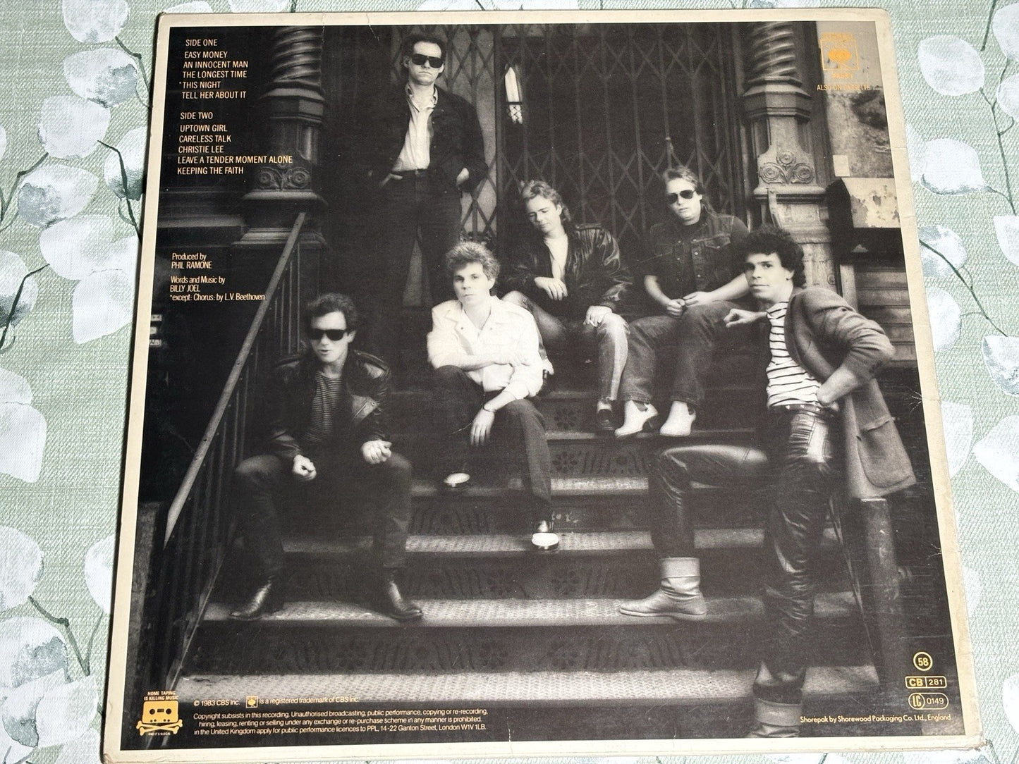 BILLY JOEL An Innocent Man LP 1983 CBS 25554