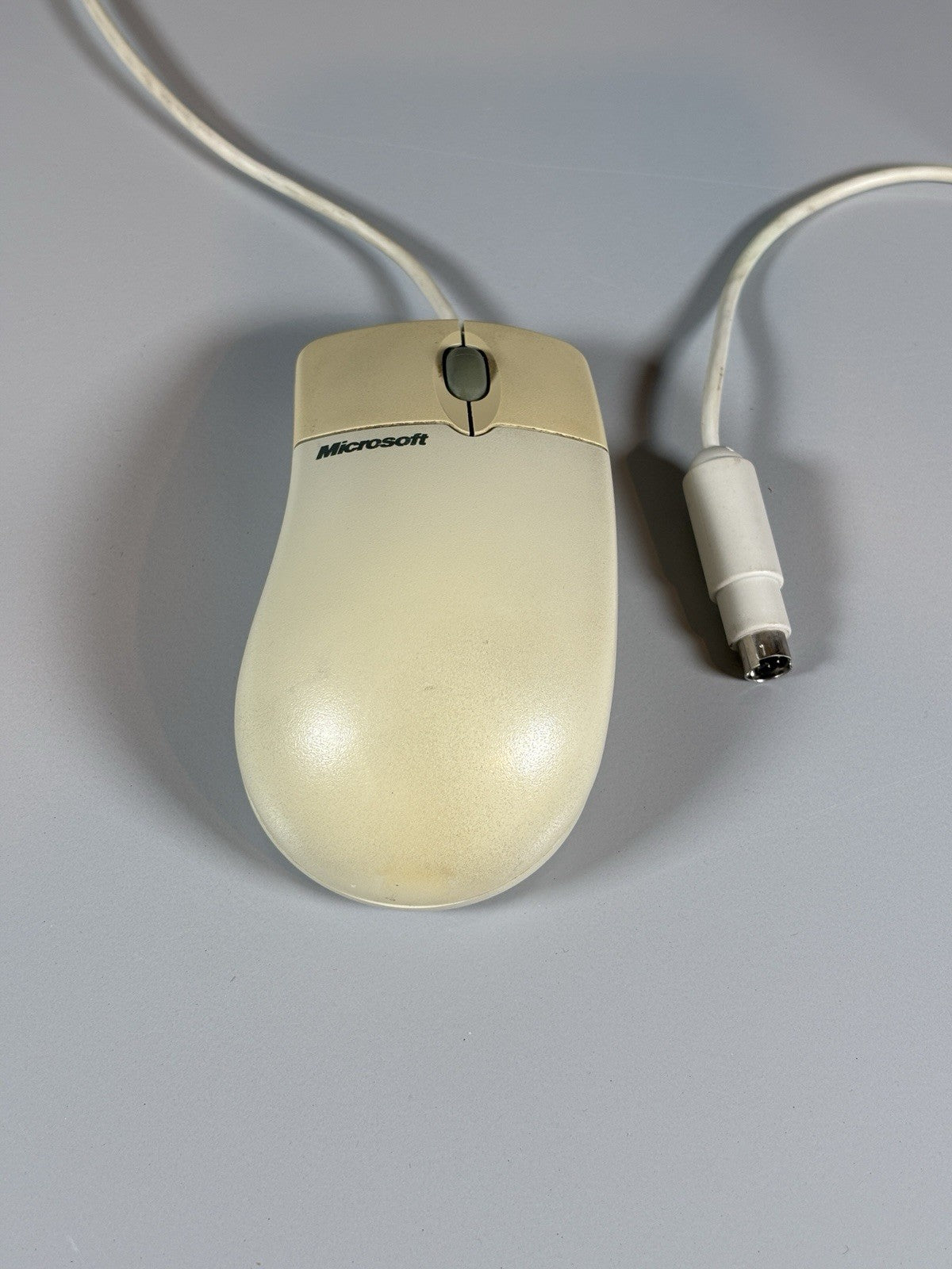 Vintage Microsoft IntelliMouse 1.1A PS/2 Compatible – Tested and Working