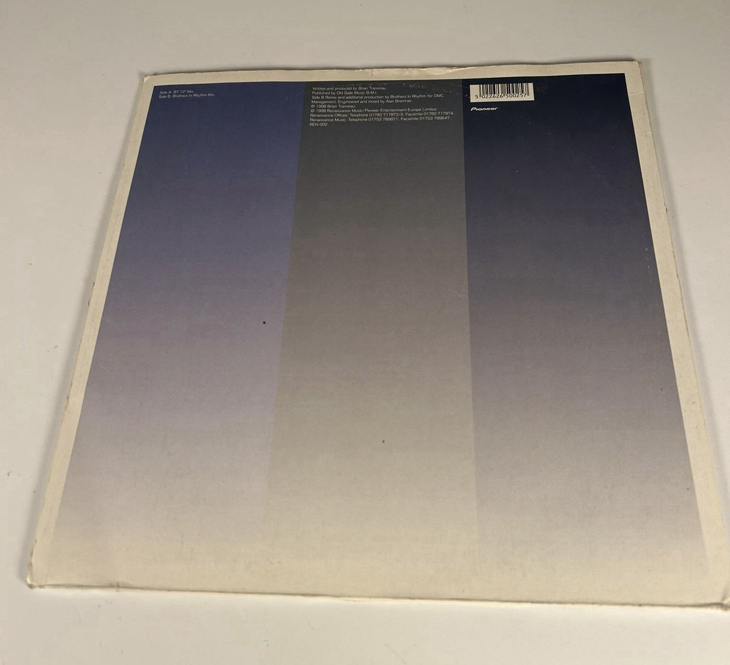 BT - GODSPEED HYBRID REMIXES - 1999 UK VINYL 12 33 ⅓ RPM RELEASE