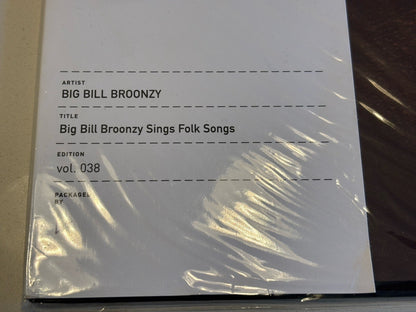Big Bill Broonzy - Sings Folk Songs (VMP Classics AAA Vinyl Me Please Folkways)