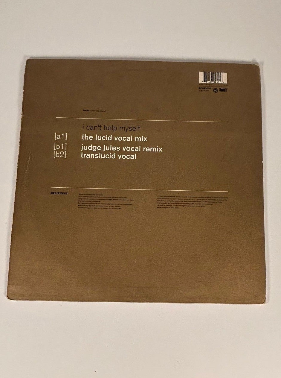 LUCID - I CANT HELP MYSELF - 12” VINYL RECORD - 90S IBIZA TRANCE HOUSE CLASSIC