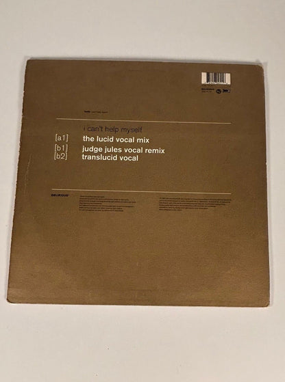 LUCID - I CANT HELP MYSELF - 12” VINYL RECORD - 90S IBIZA TRANCE HOUSE CLASSIC