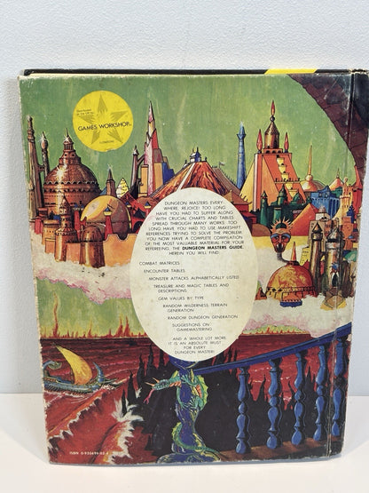 Advanced D&D Dungeon Masters Guide By Gary Gygax 1979
