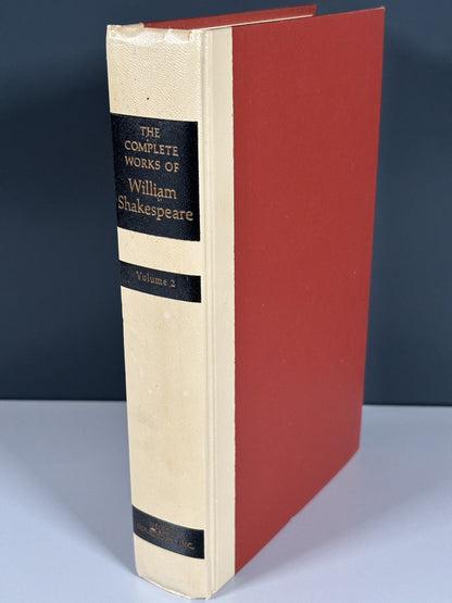 The Complete Works of William Shakespeare Volume 1 & 2 VINTAGE
