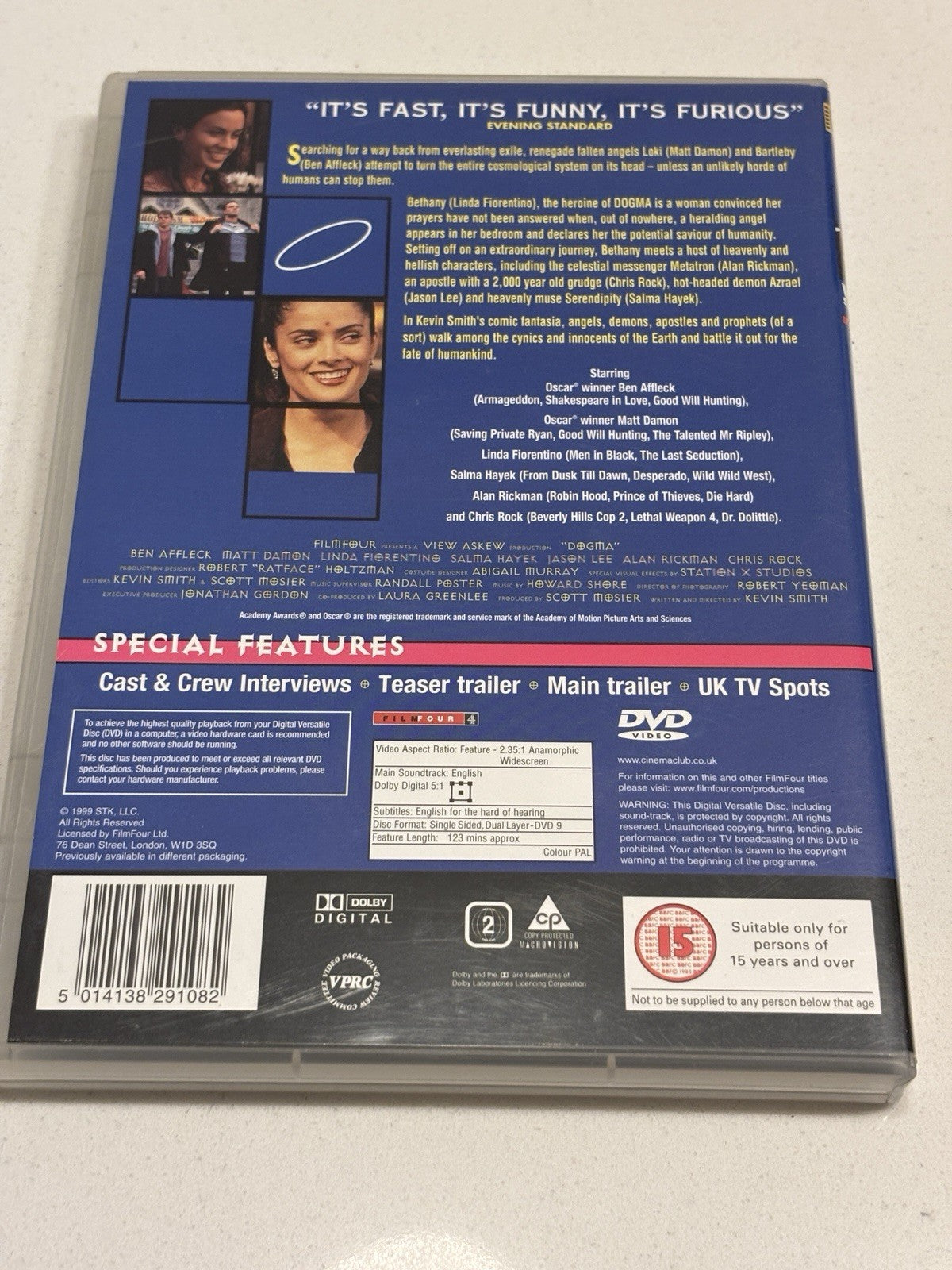 Dogma (DVD) Rare Kevin Smith