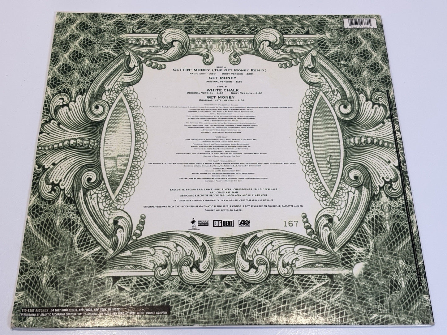 Junior Mafia-Get Money The Remix 12”vinyl Record