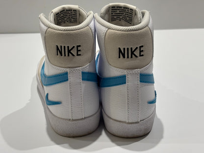 Nike Blazer Mid Size UK 5 White Blue Lightening