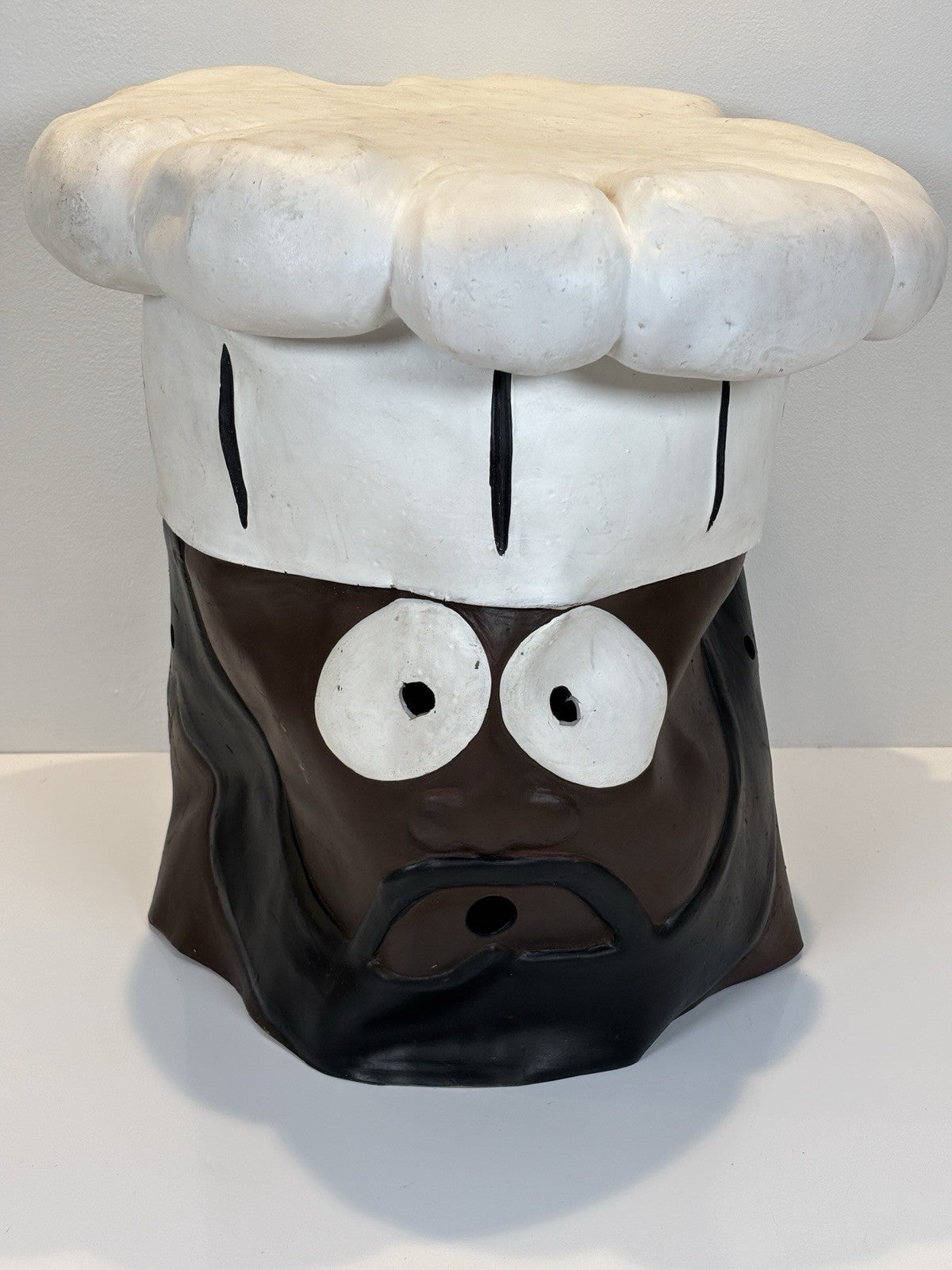 Vintage 1998 South Park Chef Full Head Rubber Mask Rare