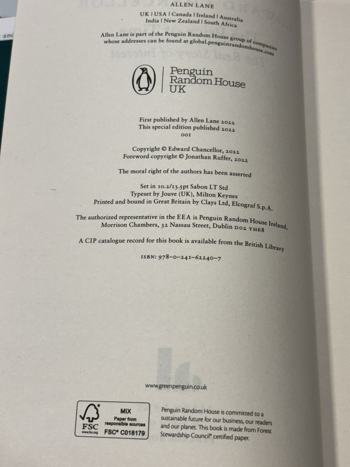 The Price of Time: The Real Story of Interest - Edward Chancellor