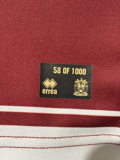 4800/976 Errea Home Rugby Shirt Wigan Warriors Limited Edition 451/1000