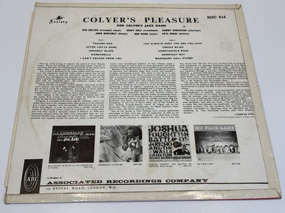 Ken Colyer's Jazz Band - Colyer's Pleasure (Vinyl)