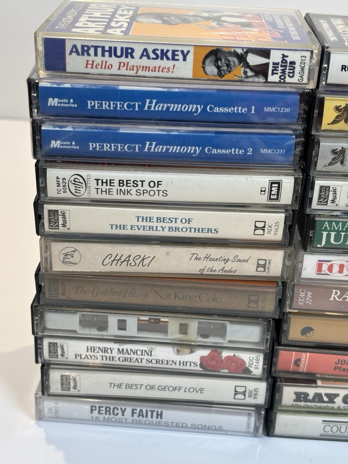 Vintage Music Cassette Tapes Job Lot Bundle x 34