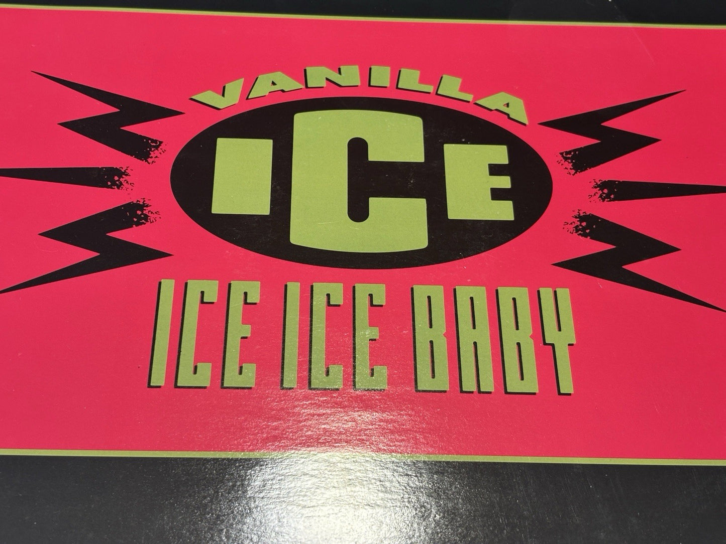 VANILLA ICE - ICE ICE BABY 12" INCH EXTENDED MAXI SINGLE VINYL RECORD