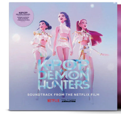 KPOP DEMON HUNTERS Netflix Soundtrack Smokey Fuschia D2C Vinyl Saja Boys Presale