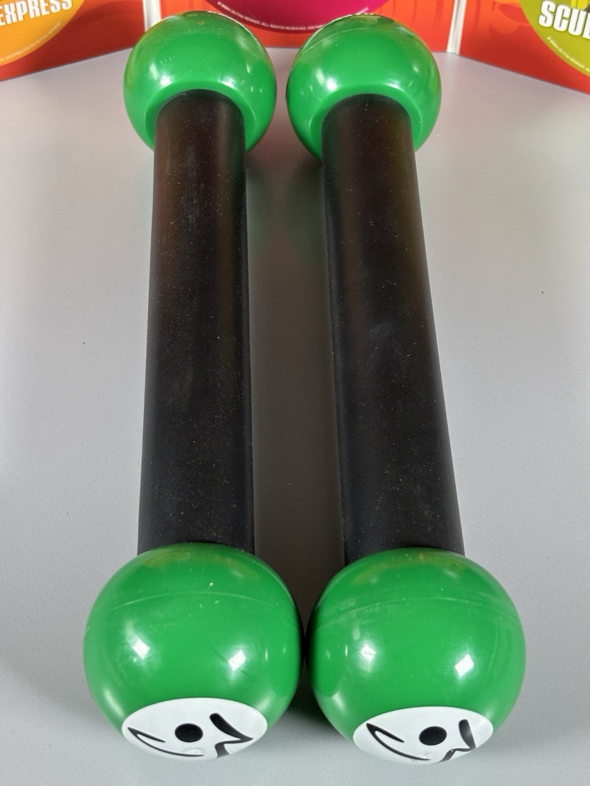 Zumba Fitness Toning Sticks Set Of Two 1lb Sticks 4x DVD’s