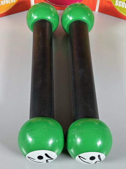 Zumba Fitness Toning Sticks Set Of Two 1lb Sticks 4x DVD’s