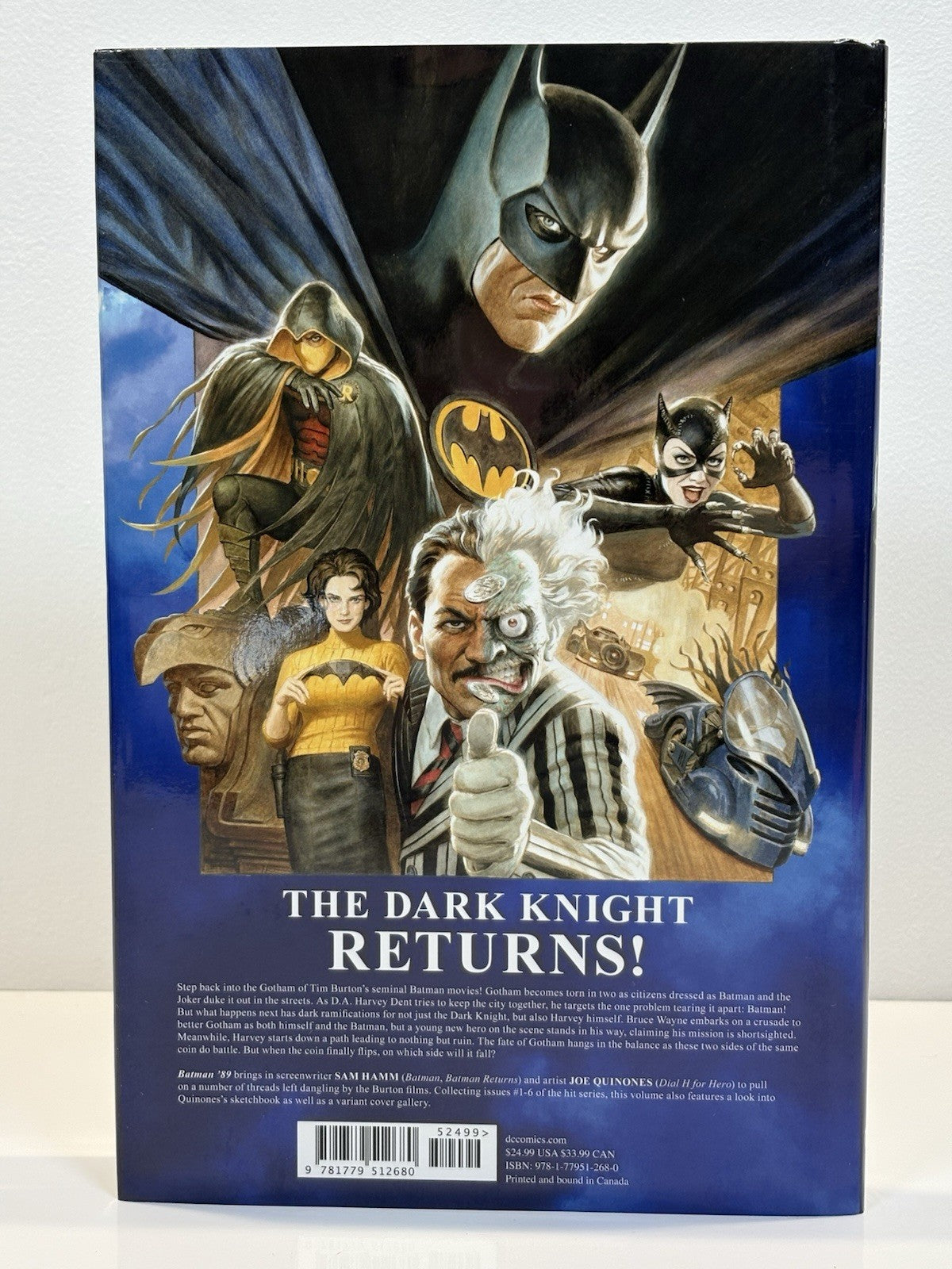 BATMAN '89 -  HARDCOVER - Hamm, Quinones, Ito