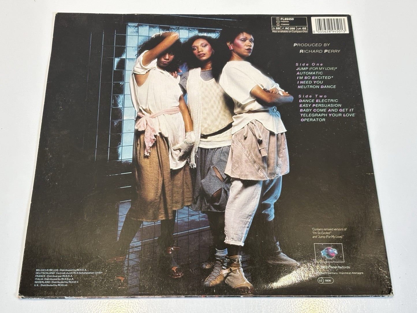 POINTER SISTERS - BREAK OUT - 12" VINYL LP 1983 FL89450