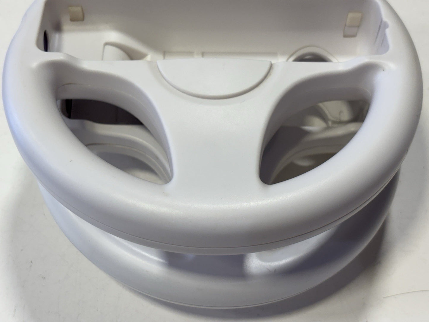 Set of 2x Wii Steering Racing Wheels White