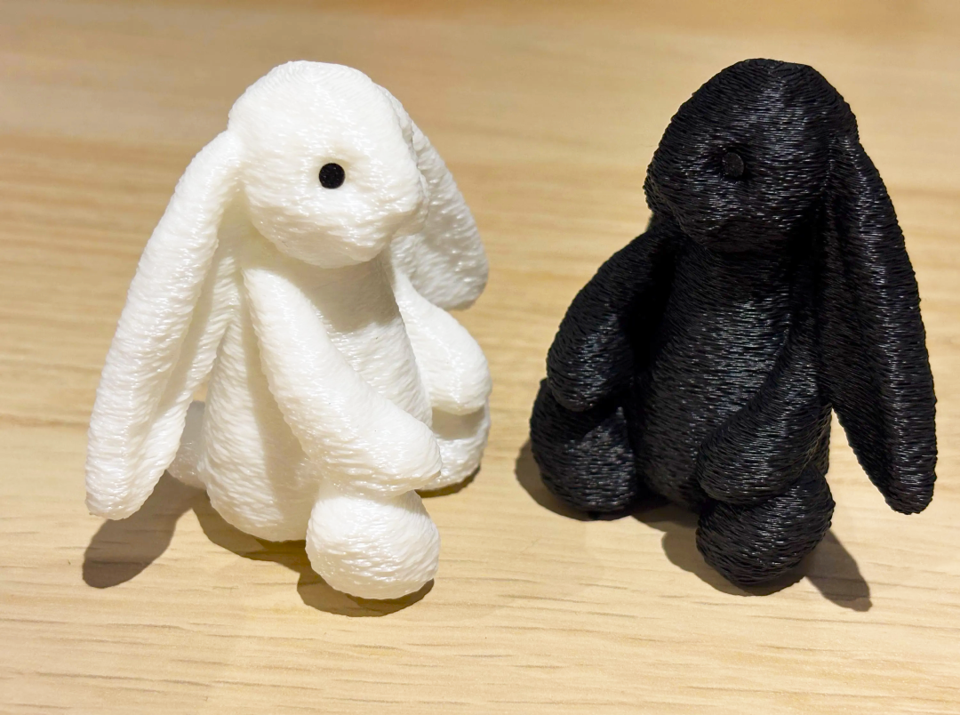 3D Printed Bunny Style Your Favourite Bunny Collectable 7cm