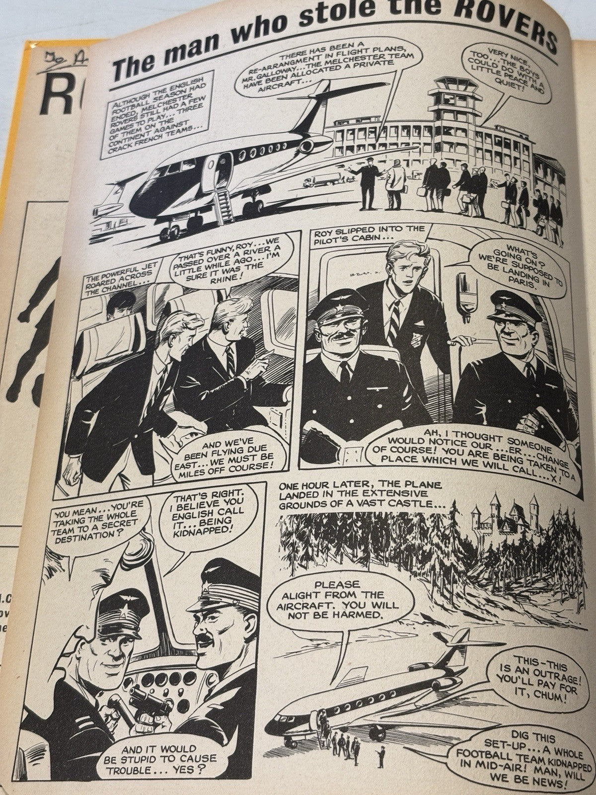 Roy Of The Rovers Annual 1969 Vintage Annual Unclipped No Inscriptions VGC