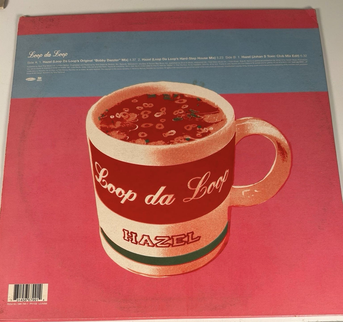 Loop Da Loop - Hazel - Used Vinyl Record 12 - 43 - N5628z