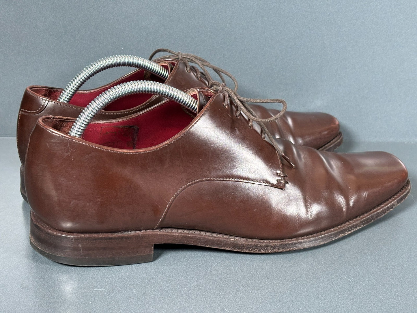 Loake Design Ridley Men’s Shoes size 8 UK Brown Leather Last Blade 507103