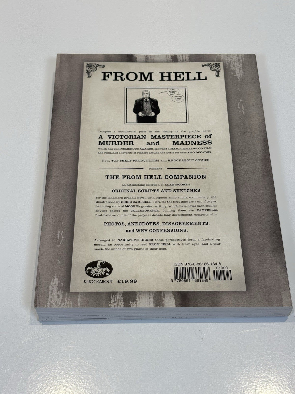 FROM HELL COMPANION THE By Alan Moore (Paperback / softback) (9780861661848)