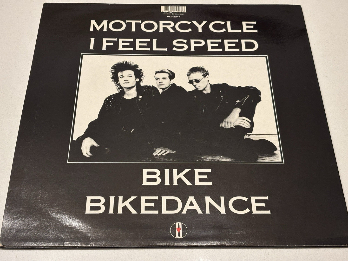 Love and Rockets Motorcycle (1989) 12" Single First Press BEG 224T