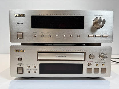 Teac Stacking System T-H500 & R-H500 Cassette Deck & Tuner