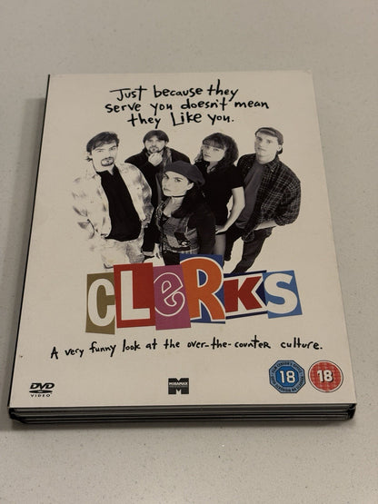 CLERKS X - 10TH ANNIVERSARY EDITION - UK REGION 2 DVD (3-DISC BOX SET)